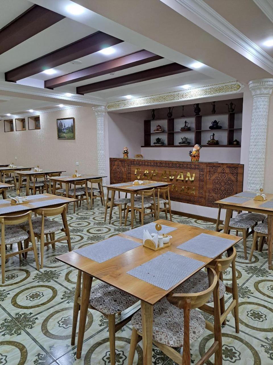 Caravan Plaza Inn Boutique 布哈拉 外观 照片
